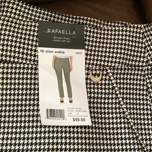 Rafaella pants size 18